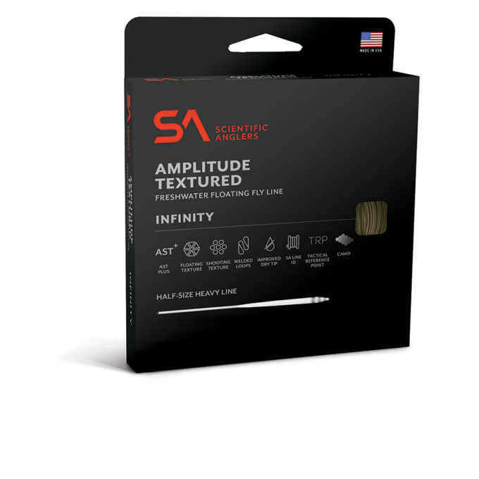 Scientific Anglers Amplitude Textured Infinity - Optic Green freshwater dry fly line