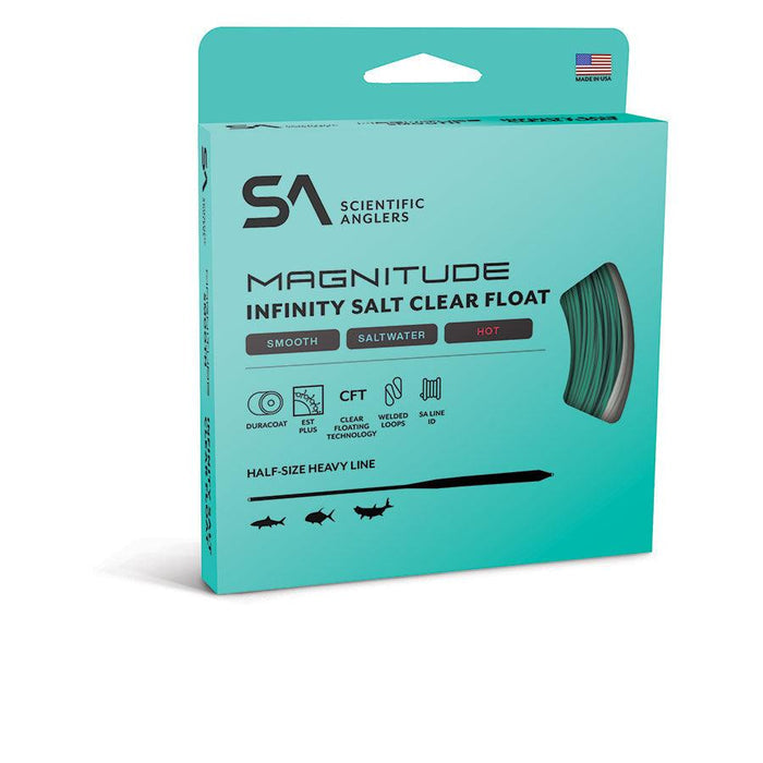 Scientific Anglers Magnitude Smooth Infinity Salt Clear Float saltwater fly line