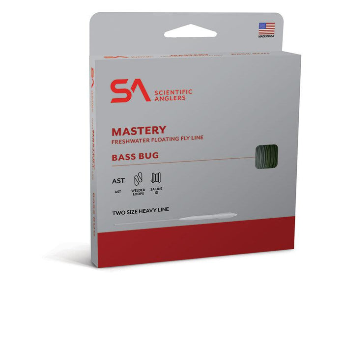 Scientific Anglers Mastery Bass Bug freshwater dry fly line