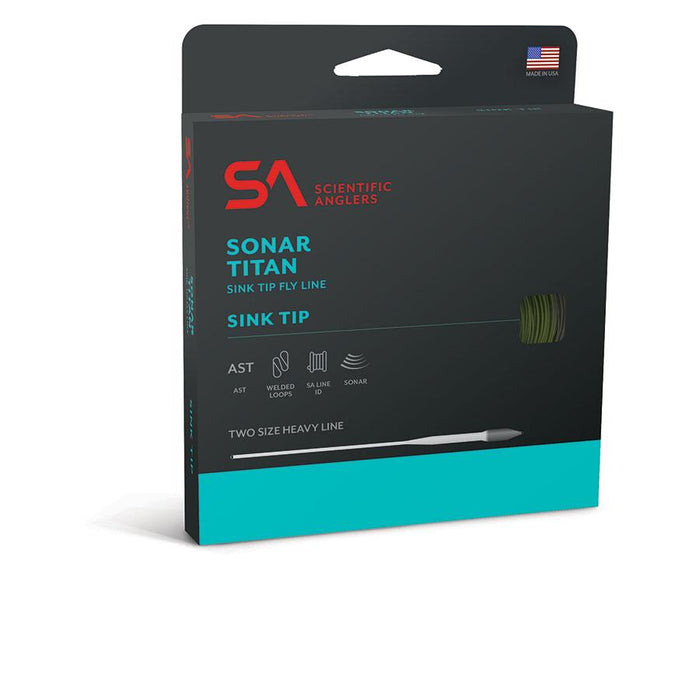 Scientific Anglers Sonar Titan Sink Tip freshwater streamer fly line