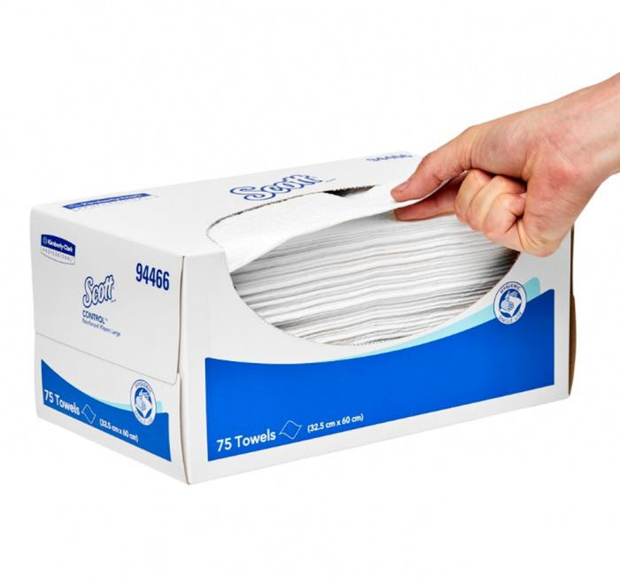 Scott Control 94466 Wiper Reinforced Large 450 Sheets