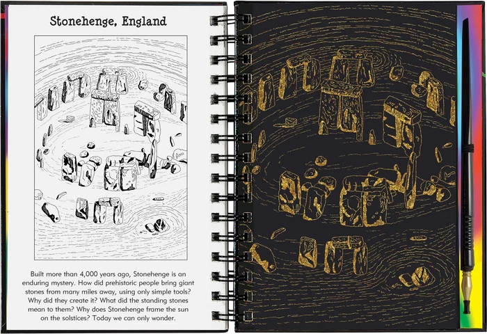 Scratch & Sketch Wonders Of The World
