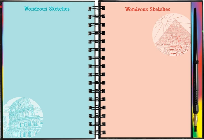 Scratch & Sketch Wonders Of The World