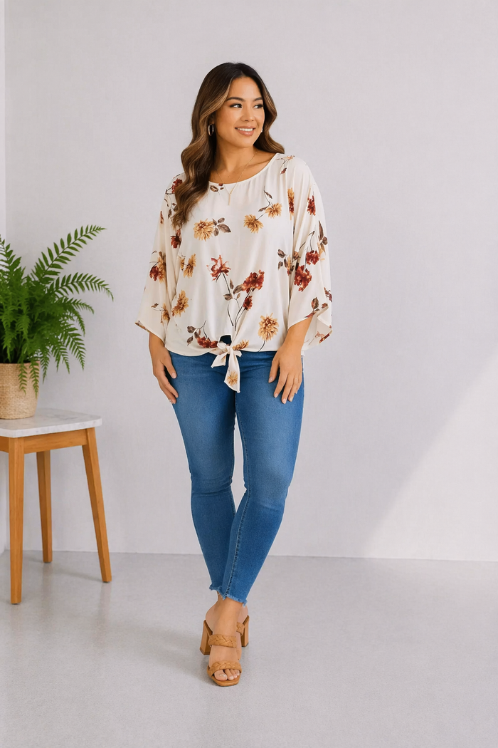 Serenity Front Tie Top