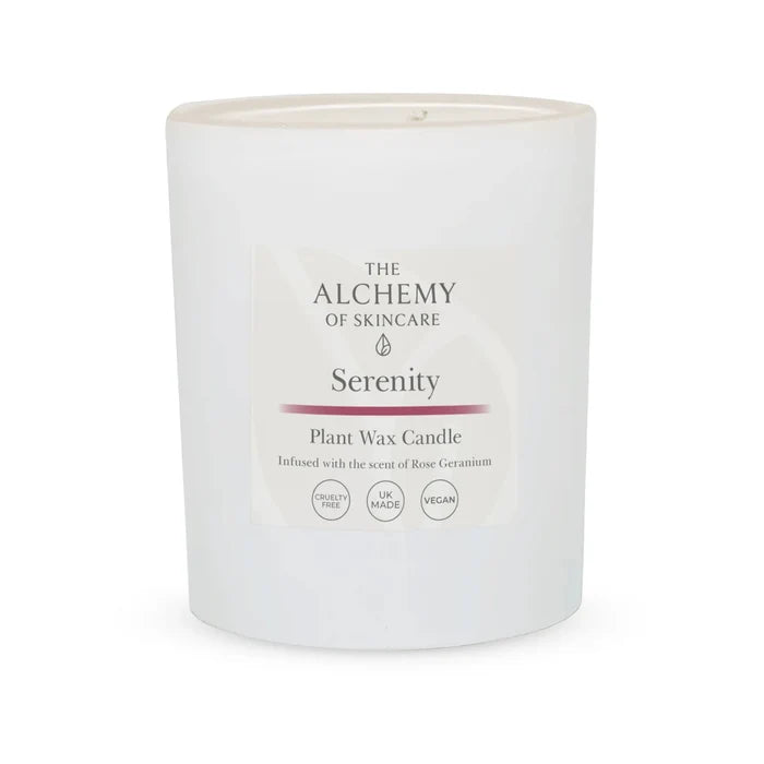 Serenity Rose Geranium Room Candle skincare