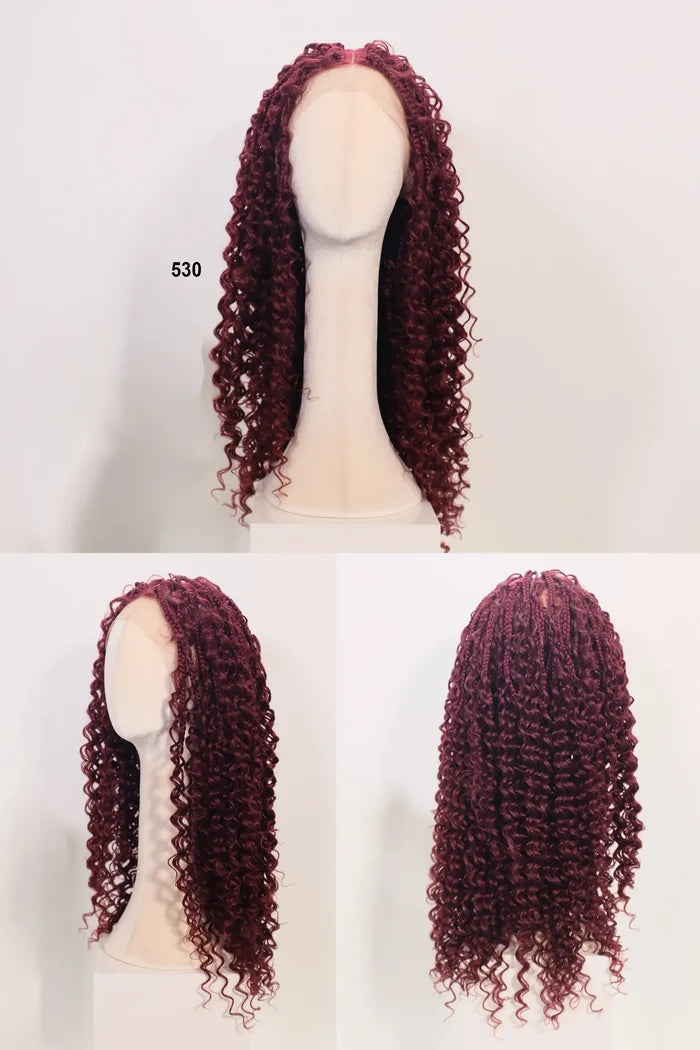 SHAKE N GO BRAIDED WHOLE LACE WIG - MISTY BOHO BOX 24"