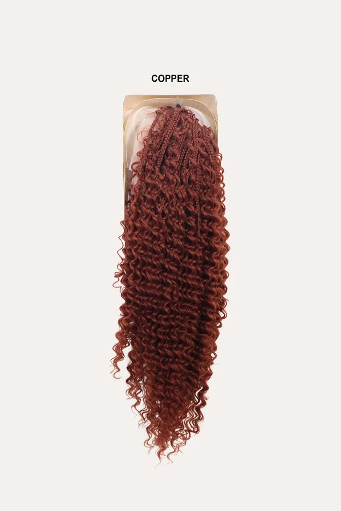 SHAKE N GO BRAIDED WHOLE LACE WIG - MISTY BOHO BOX 24"