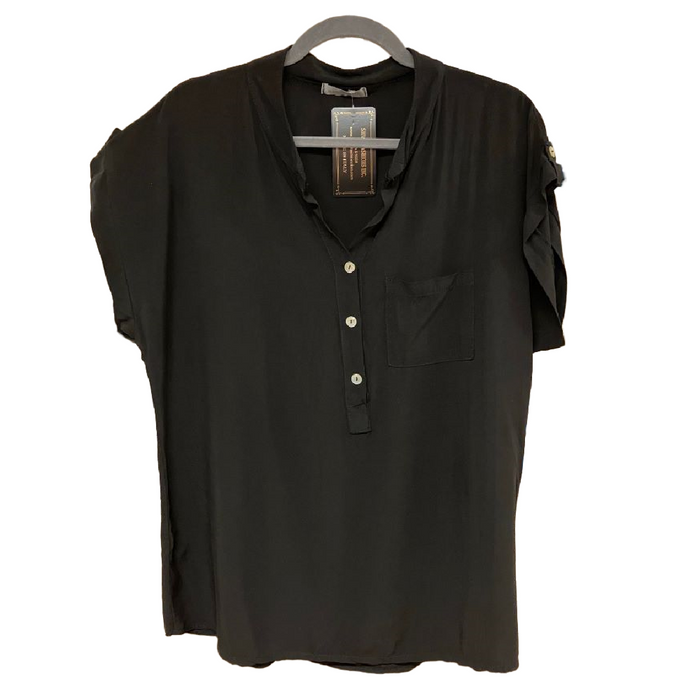 SHIVA Lightweight Collared Top