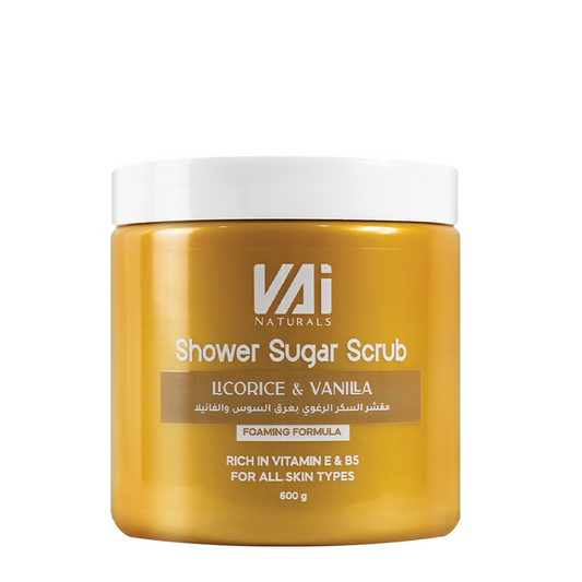 Shower Sugar Scrub Licorice & Vanilla