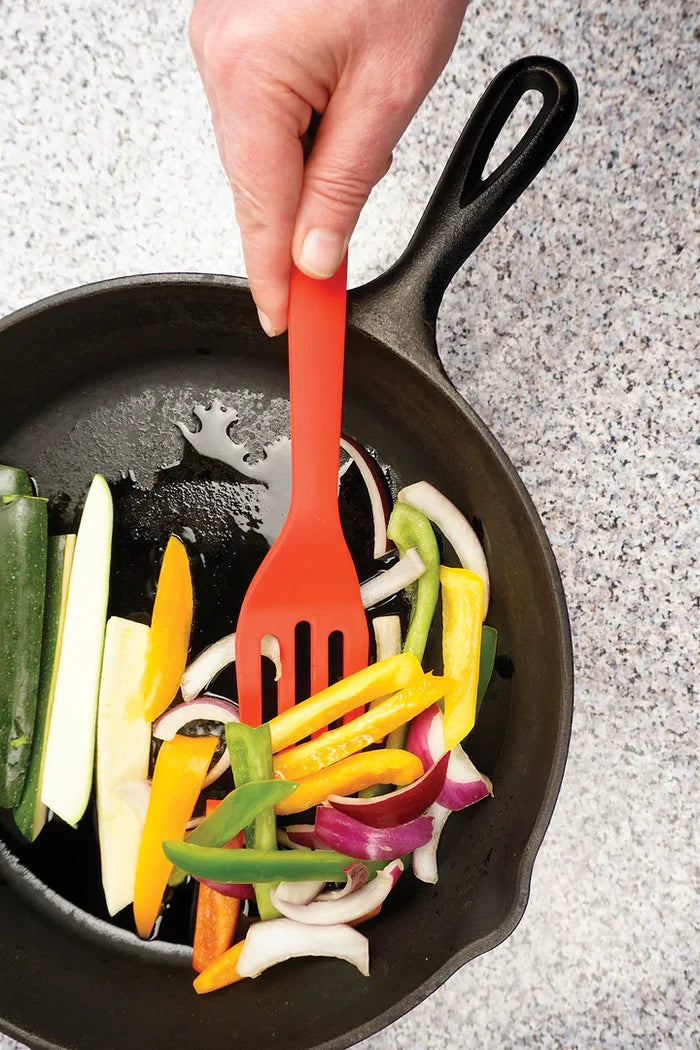 Silicone Fork- Red