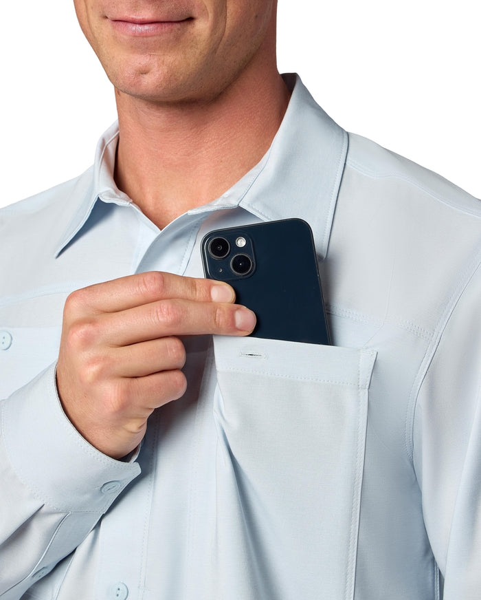Simms Mens Launch L/S Shirt