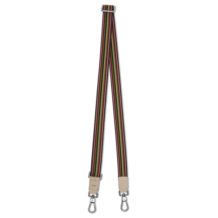 Slim Crossbody Strap 25mm Olivo Webbing
