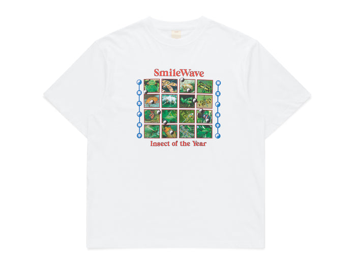 Smile & Wave - Insect Of The Year T-Shirt - White