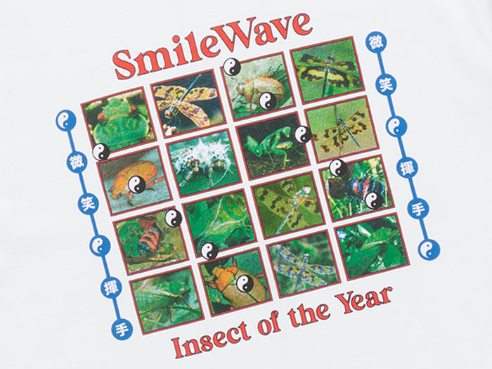 Smile & Wave - Insect Of The Year T-Shirt - White