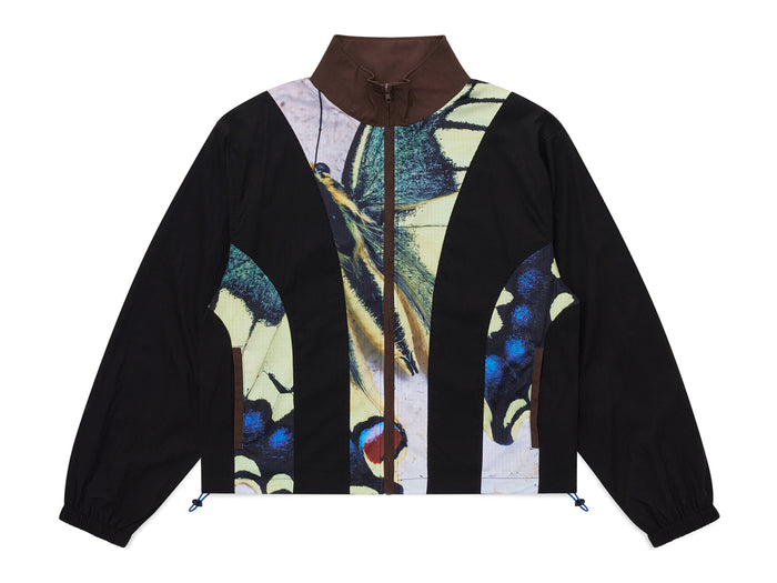 Smile & Wave - Wings Tracksuit Jacket - Black / Yellow