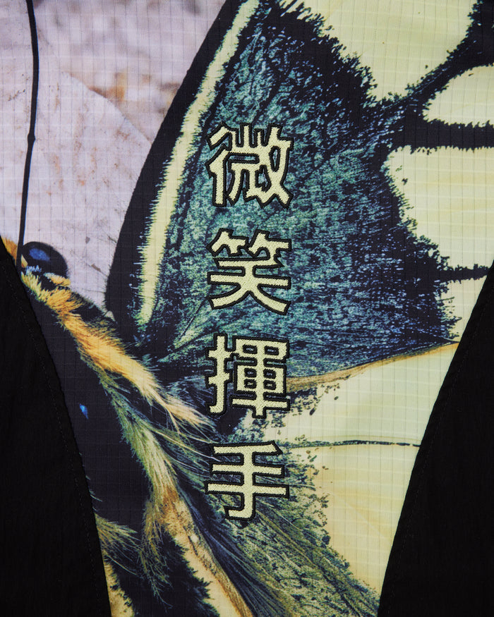Smile & Wave - Wings Tracksuit Jacket - Black / Yellow