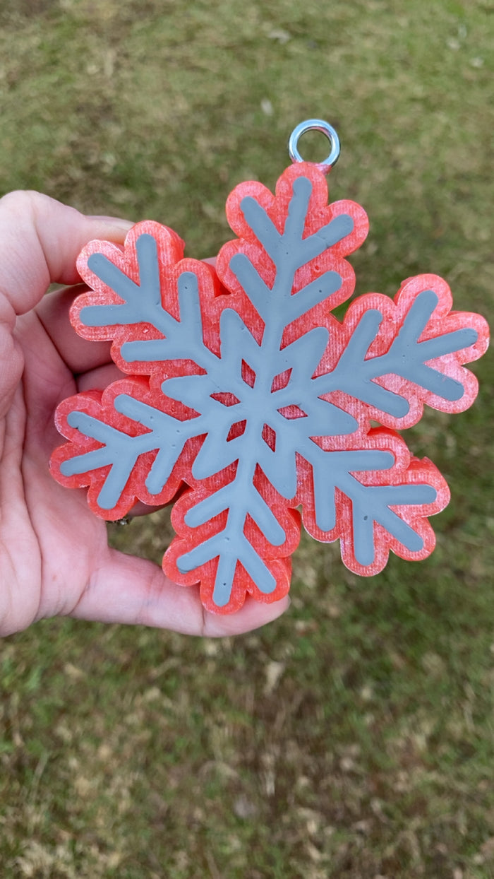 Snowflake Freshie 2