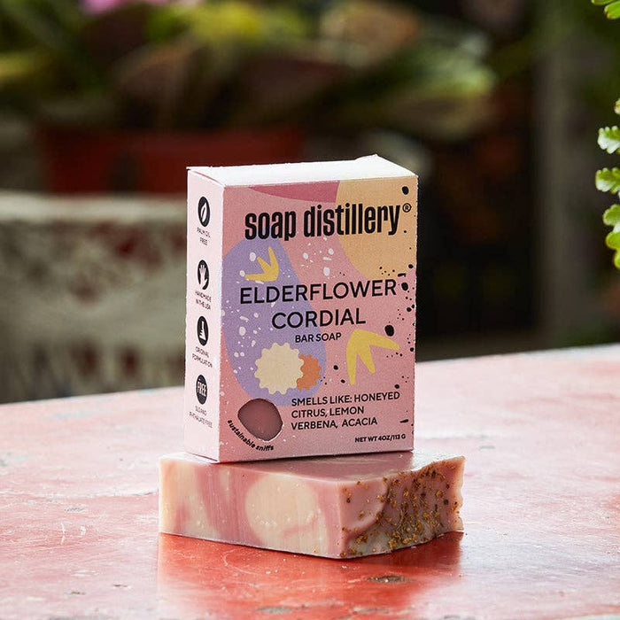 Soap Distillery - Elderflower Cordial Bar Soap