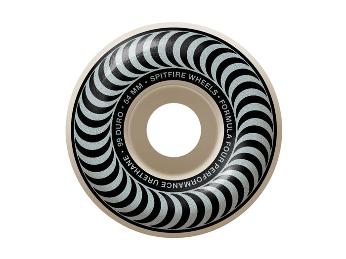 Spitfire - 99D Formula Four Classic Swirl Wheels - White 54mm
