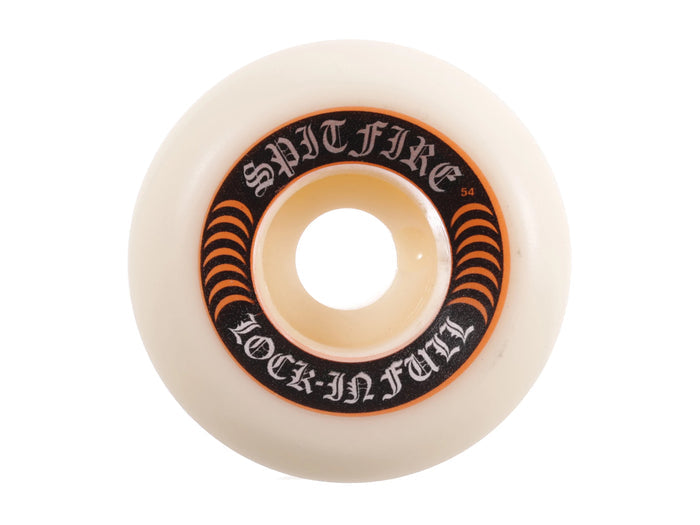 Spitfire - 99D Formula Four Lockin Full Wheels - White 54mm