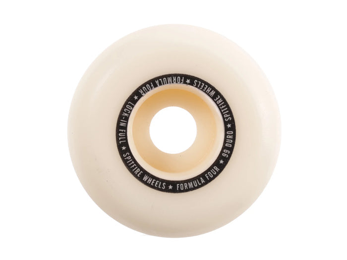 Spitfire - 99D Formula Four Lockin Full Wheels - White 57mm