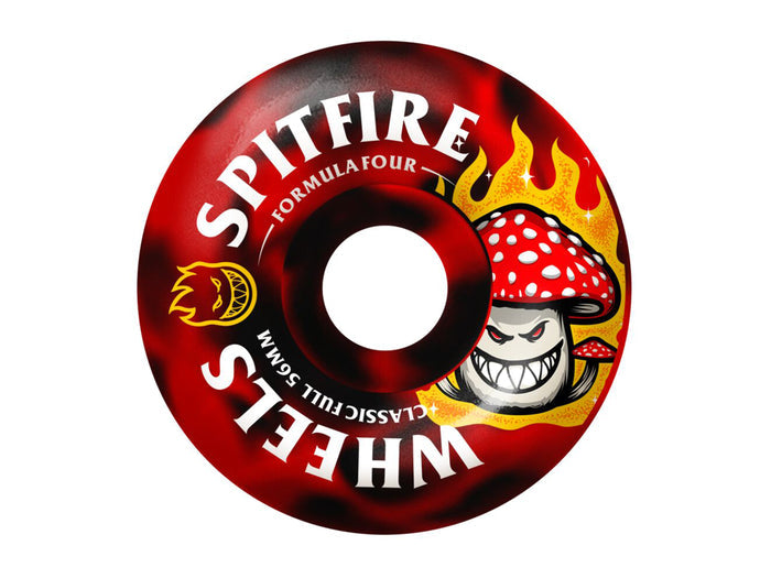 Spitfire - 99D Formula Four Shroom Bighead Black / Red Wheels - 56mm