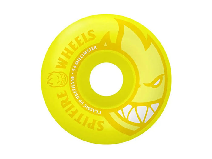 Spitfire - 99D Neon Yellow Bighead Wheels - 54mm