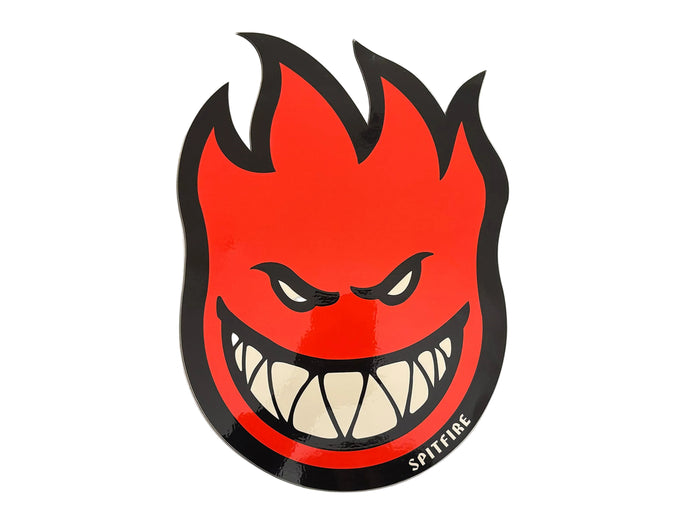 Spitfire - Bighead Large Sticker - Red