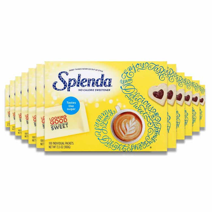 Splenda No Calorie Sweetener Packets 100 Count - 12 Pack
