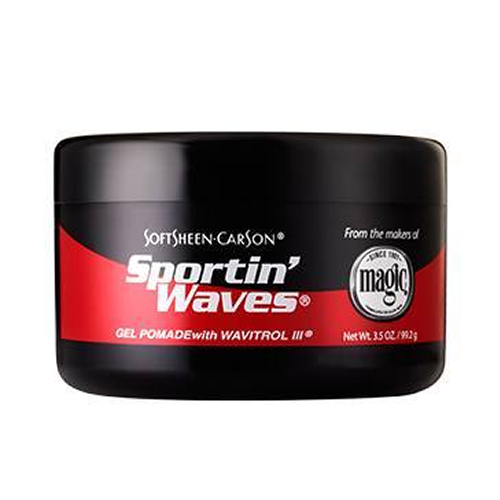 SPORTIN WAVE Gel Pomade Black 3.5oz