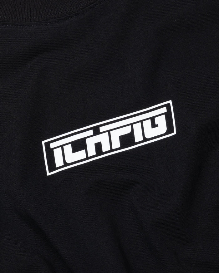 Strike Logo T-Shirt -  Black / White