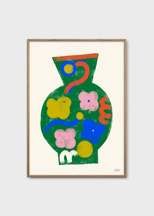 Summer Vase 01 by Lucrecia Rey Caro