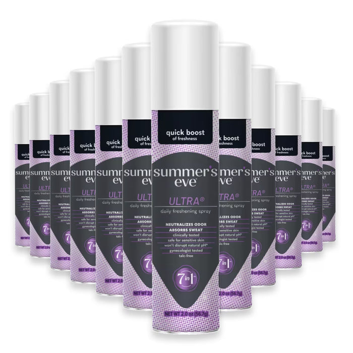 Summer’s Eve Ultra Extra Strength Daily Intimate Deodorant Spray, 2 oz - 24 Pack
