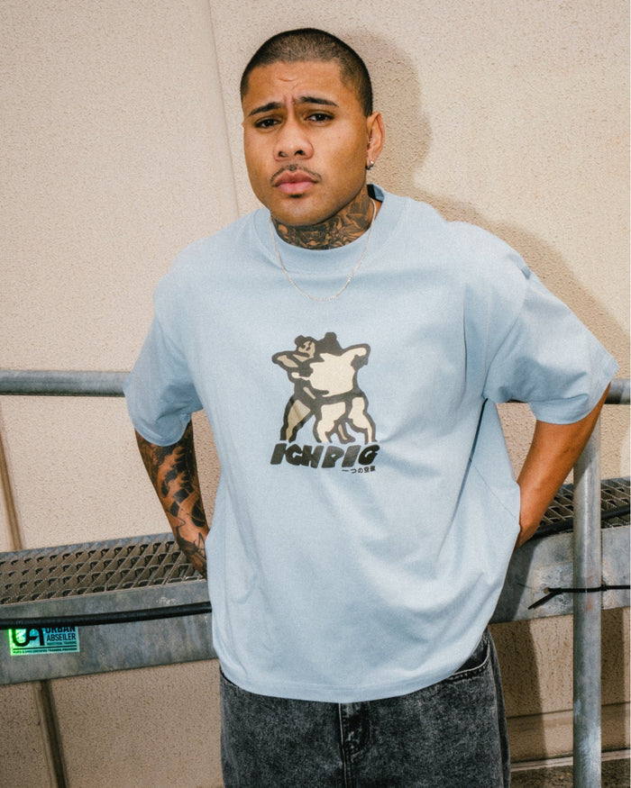 Sumo  T-Shirt - Slate Blue