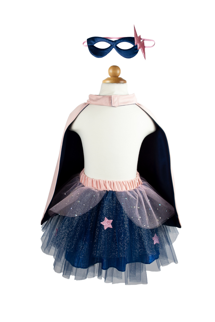 Size 4-6 / Pink/Navy