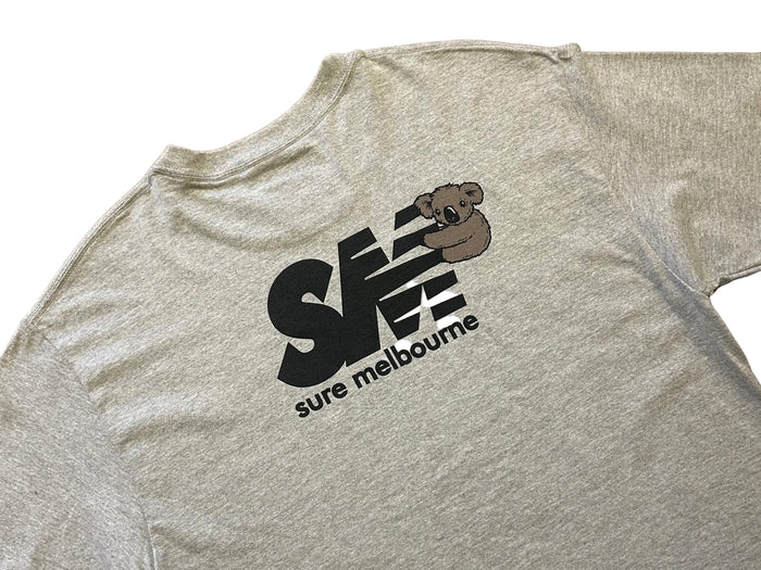 Sure - Clippy T - Athletic Heather / Black