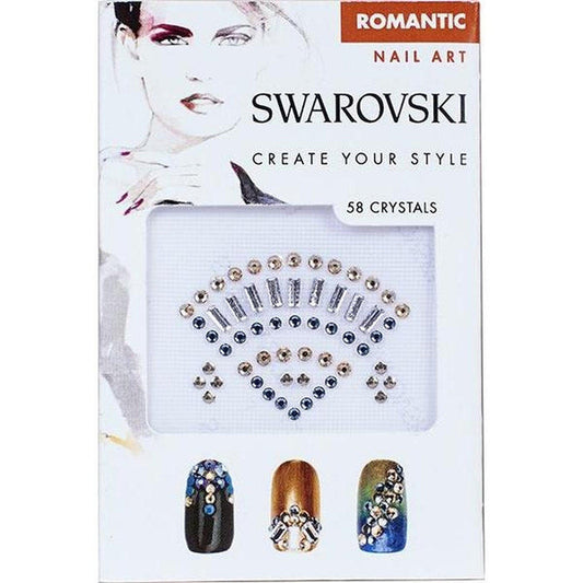 SWAROVSKI NAIL ART CRYSTAL TRANSFERS - ROMANTIC SET 1
