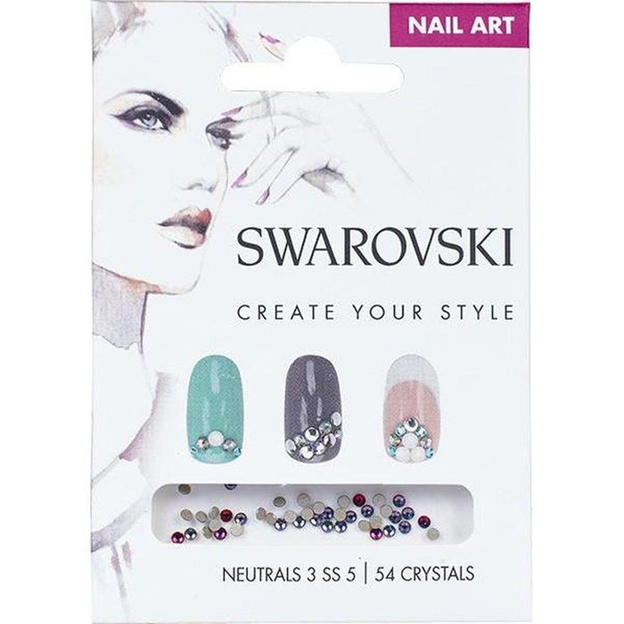SWAROVSKI NAIL ART LOOSE CRYSTALS - NEUTRAL 3 SS5
