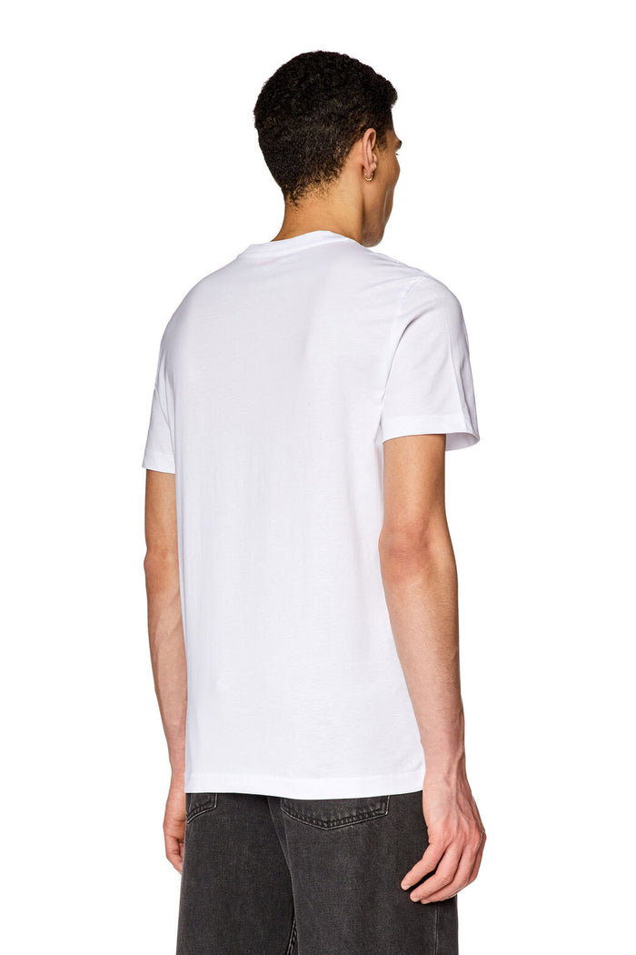 T-Diegor-D T-shirt with D patch White