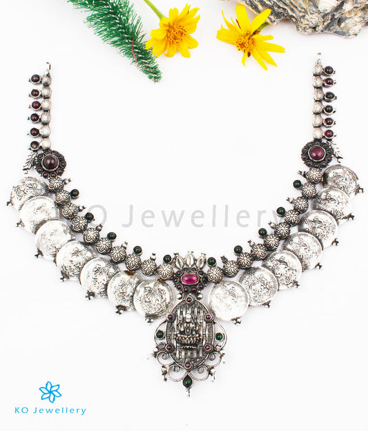The Adviti Silver Kasu Necklace