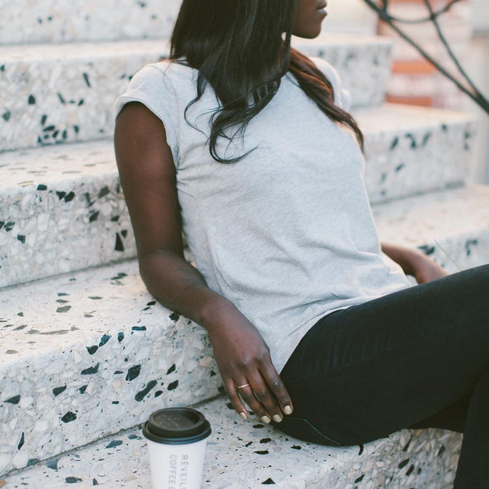 The Aidan - Heather Grey Tee