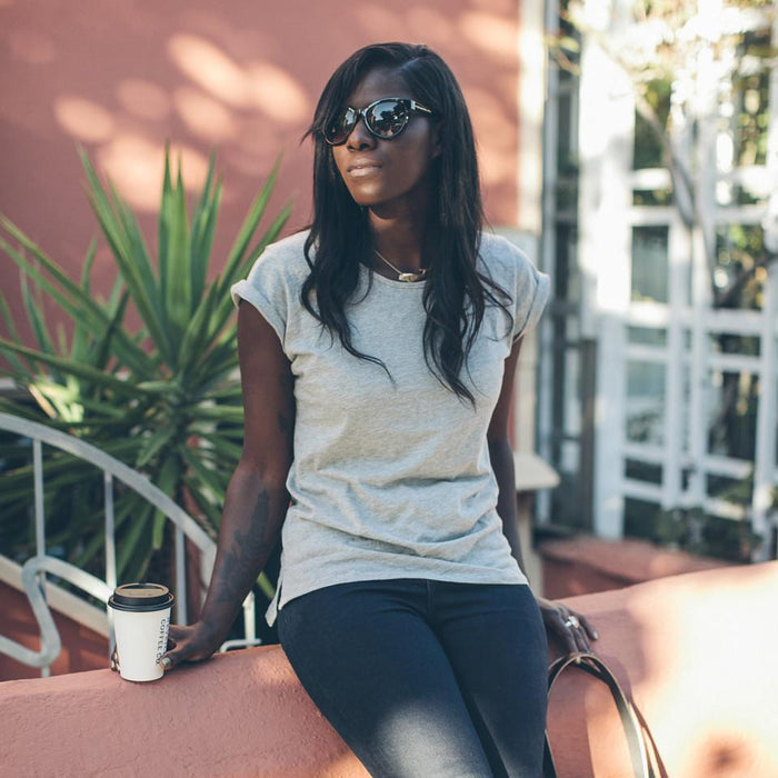 The Aidan - Heather Grey Tee