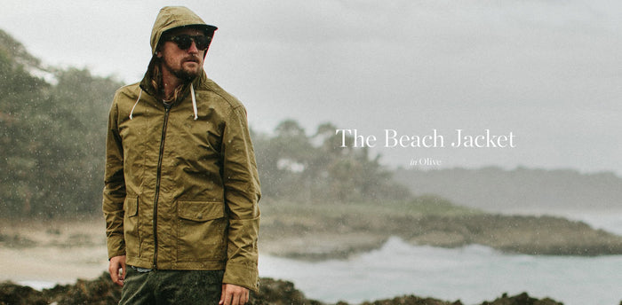 The Beach Jacket in Olive