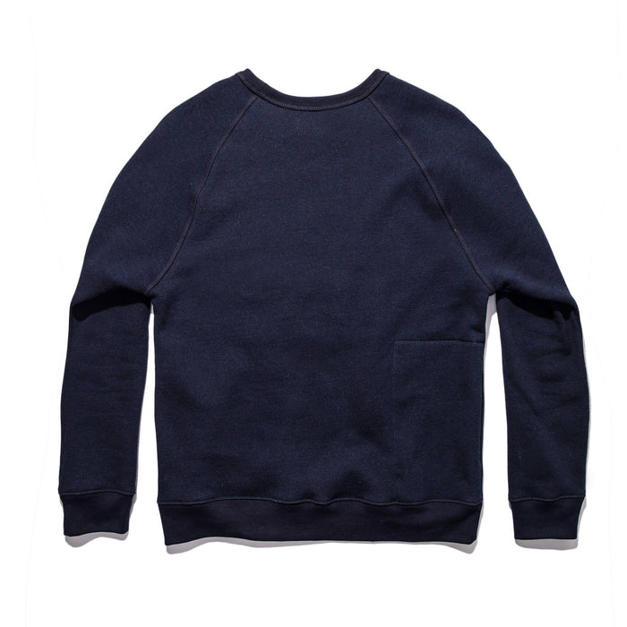 The Crew in Indigo Fleece