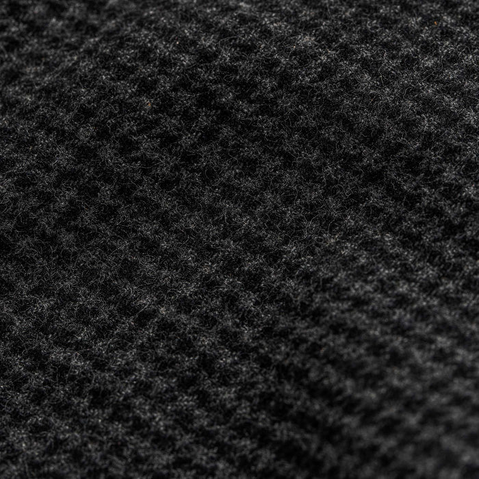 The Hyde in Charcoal Brushed Houndstooth