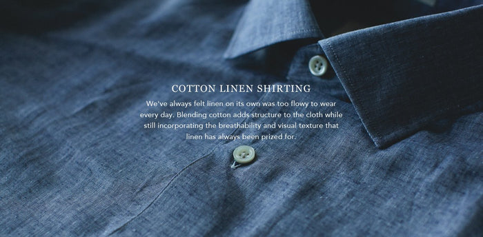 The Hyde in Indigo Cotton and Linen