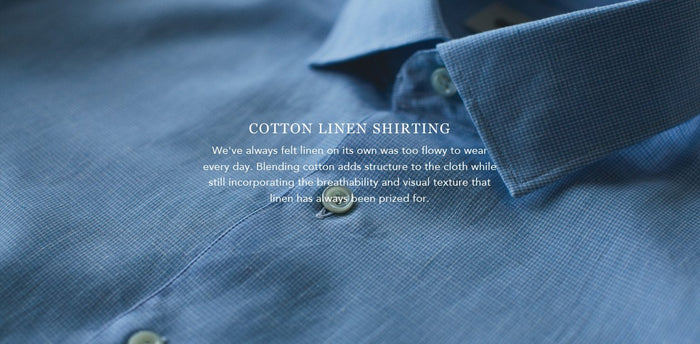 The Hyde in Mini Houndstooth Cotton and Linen