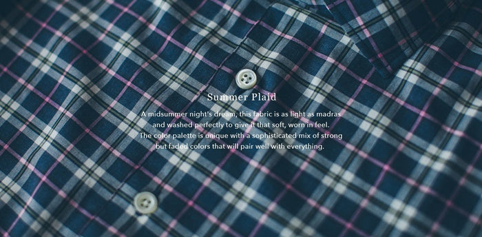 The Hyde in Navy Washed Poplin