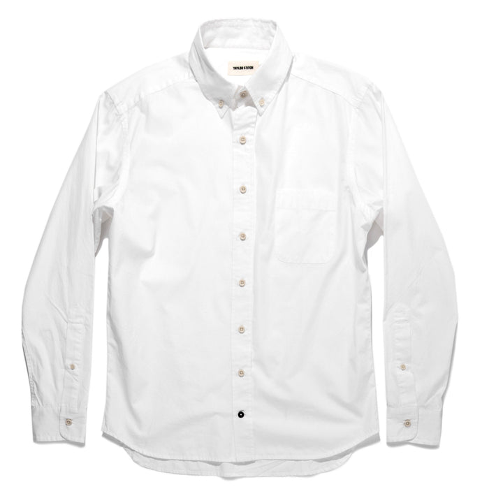 The Jack in Washed White Poplin
