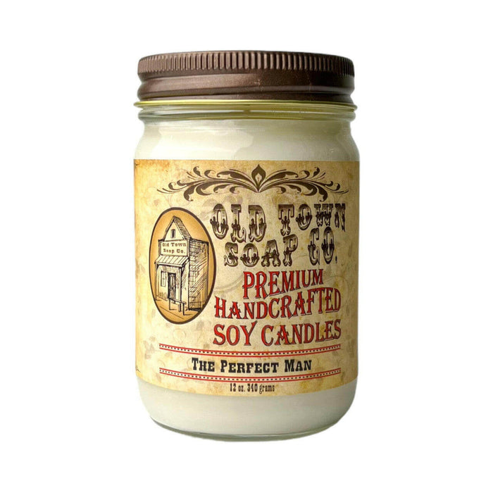 The Perfect Man Candle - Old Town Soap Co.
